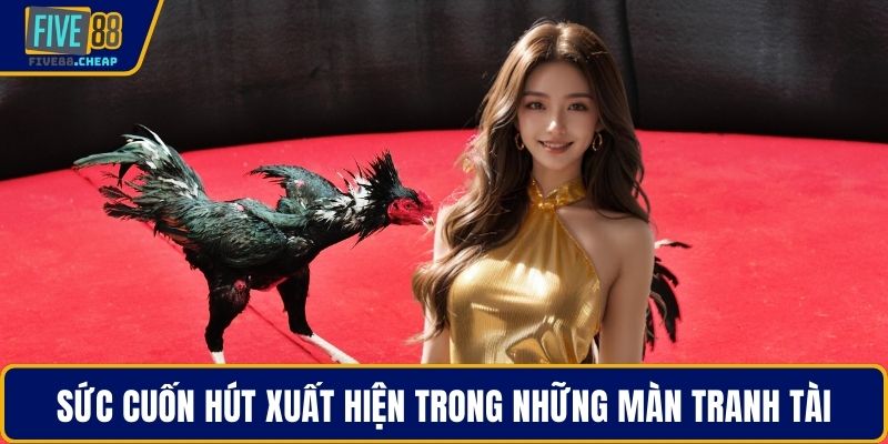 Sức cuốn hút xuất hiện trong những màn tranh tài